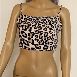 NWT VICTORIA SECRET REVERSIBLE CROP TOP
